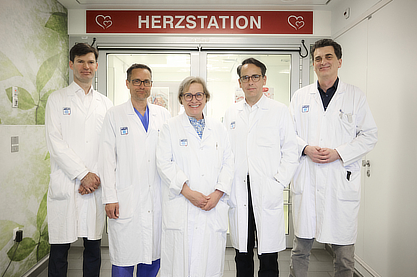 v.l.n.r.: Peter Murin, Erwin Kitzmüller, Edda Tschernko, Daniel Zimpfer, Georg Hansmann